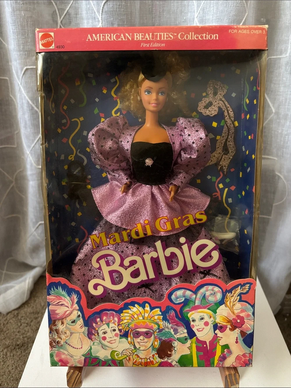Mattel Vintage Barbie Mardi Gras from 1987 American Beauties Collection